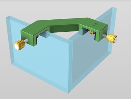 Remix du serre-joints collage aquarium 3d model