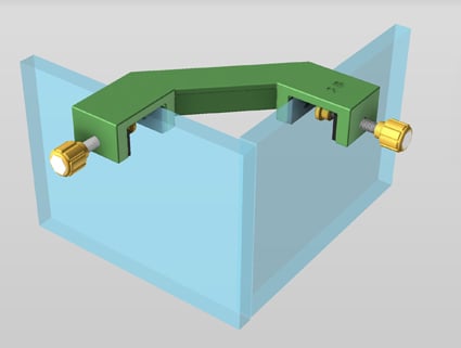 Remix du serre-joints collage aquarium 3d model