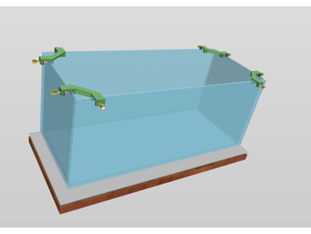 Remix du serre-joints collage aquarium 3d model