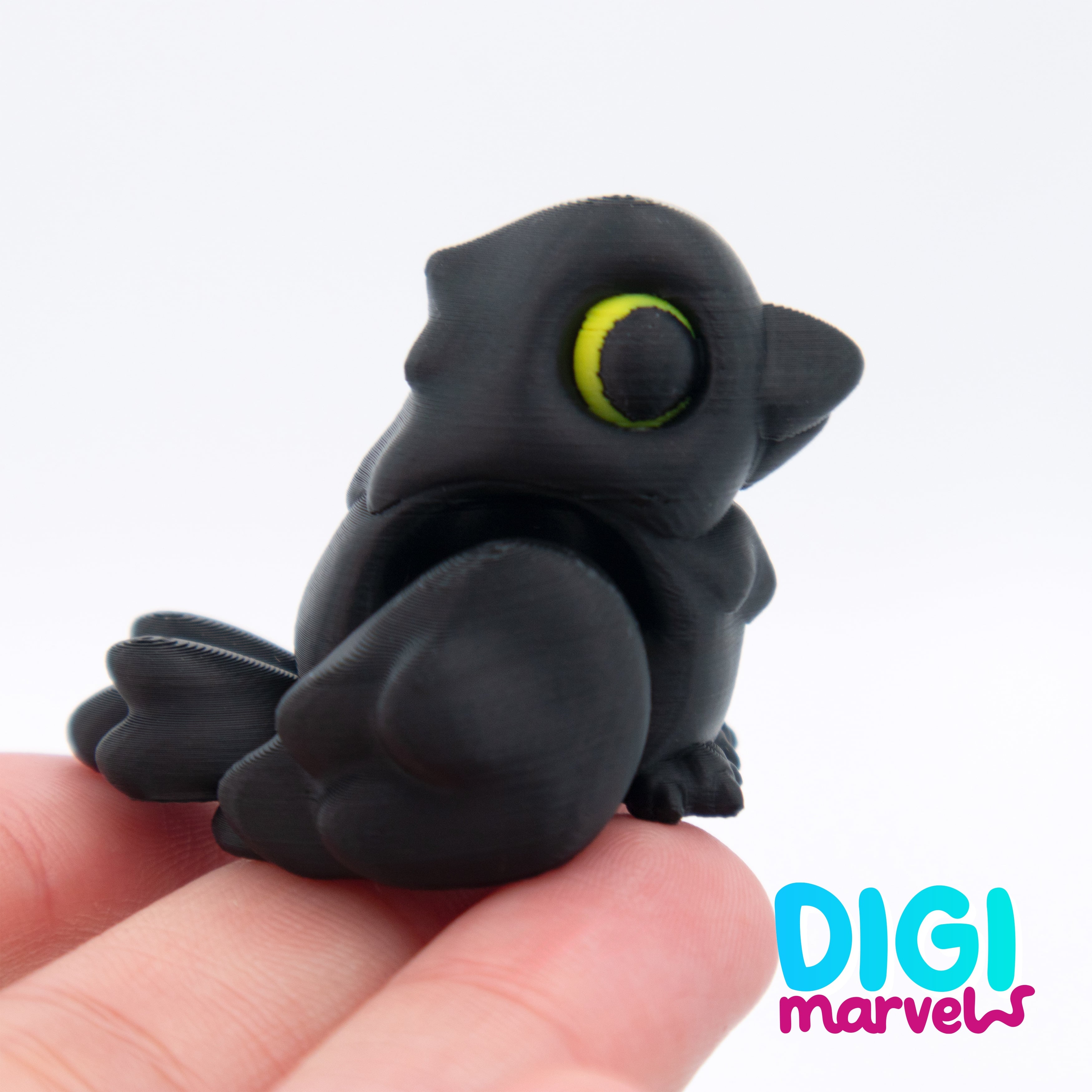 Crow Mini Flexi + Mini Lantern + Keychain 3d model