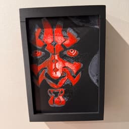 Darth Maul (Paid) - HueForge Print 3d model