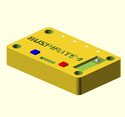 Buspirate Case v3.6 & v4 3d model