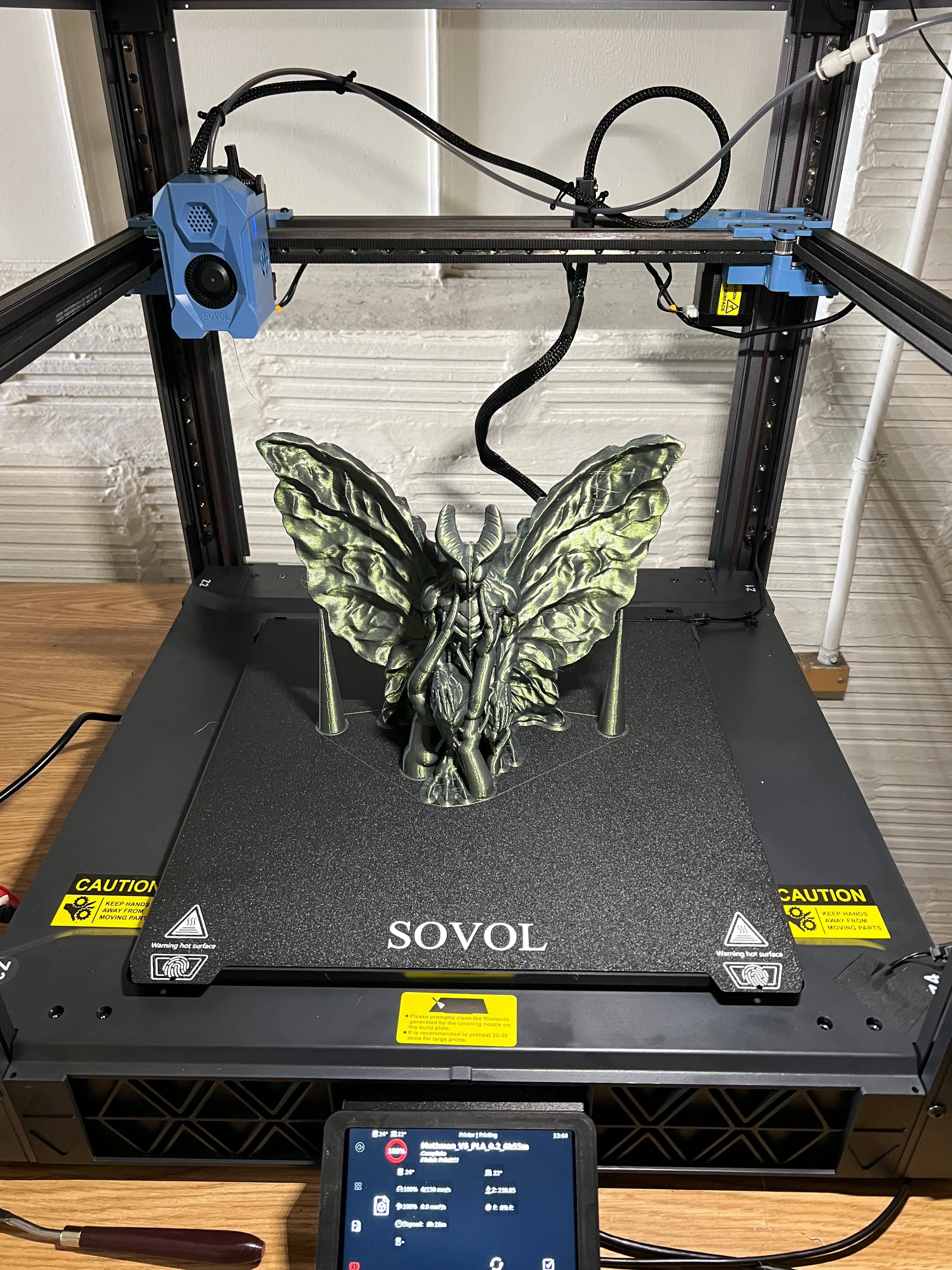 Printed @ 140%, with Panchroma Starlight Aurora PLA. I have to say this came out great ! Please keep up the Fabled Creatures !
Thank you for creating such great designs !