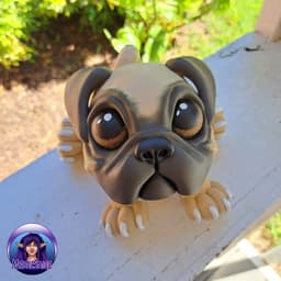 Pug Puff - Exclusive Model 3d model