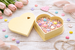 Heart Shaped Storage Box - 3DGift Box 3d model