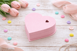 Heart Shaped Storage Box - 3DGift Box 3d model