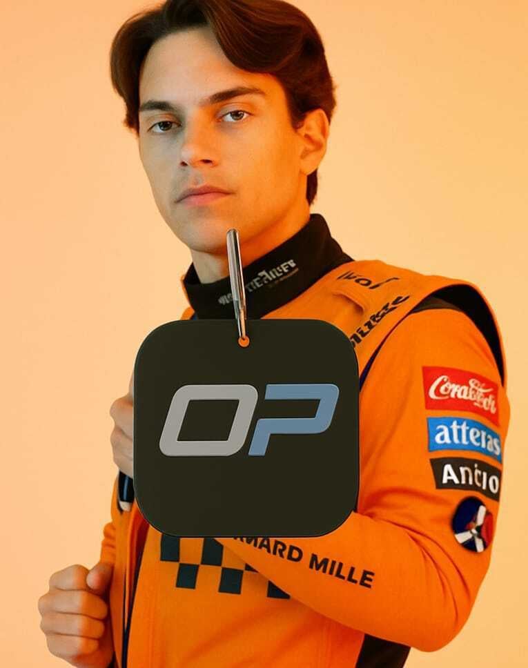 OscarPiastri OP Keychain - McLaren F1 3d model