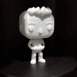 Funko pop MR Robot Elliot Alderson 3d model