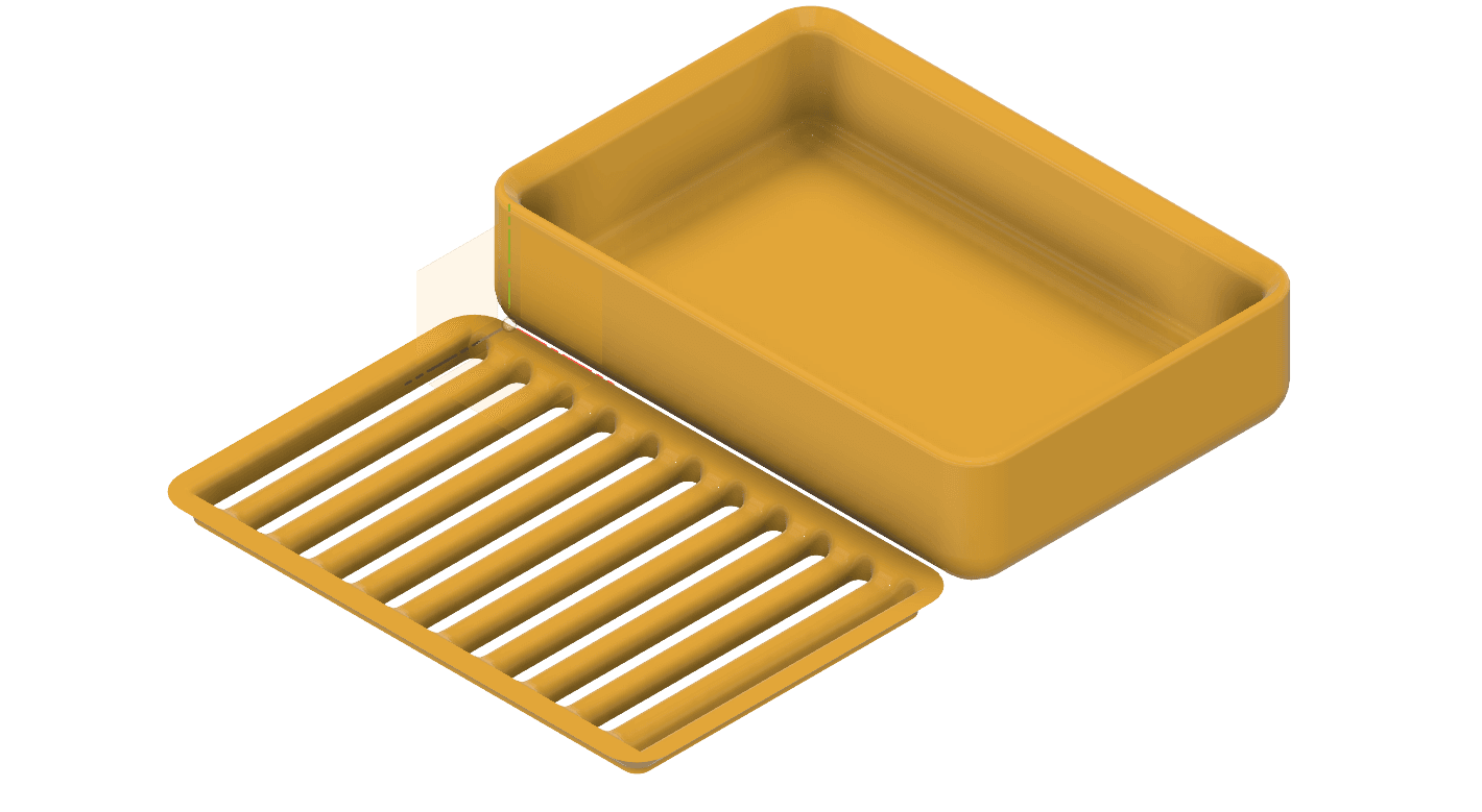 Soap Dish 65X100mm.stl 3d model