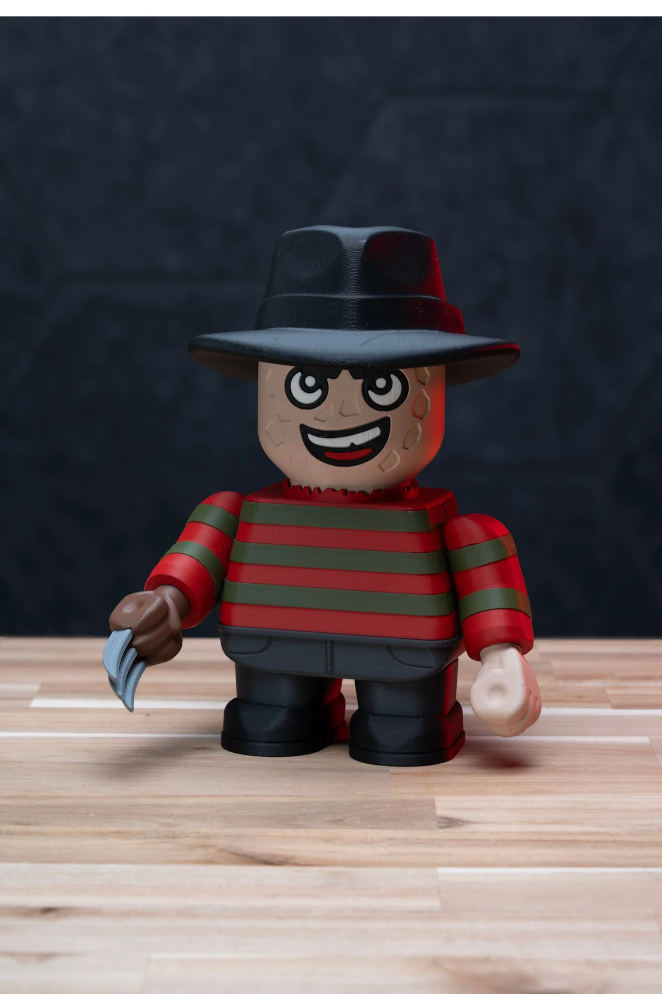 Freddy Chunker - A Nightmare on Elm Street Kit | No Supports, No AMS, No Glue 3d model