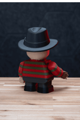 Freddy Chunker - A Nightmare on Elm Street Kit | No Supports, No AMS, No Glue 3d model