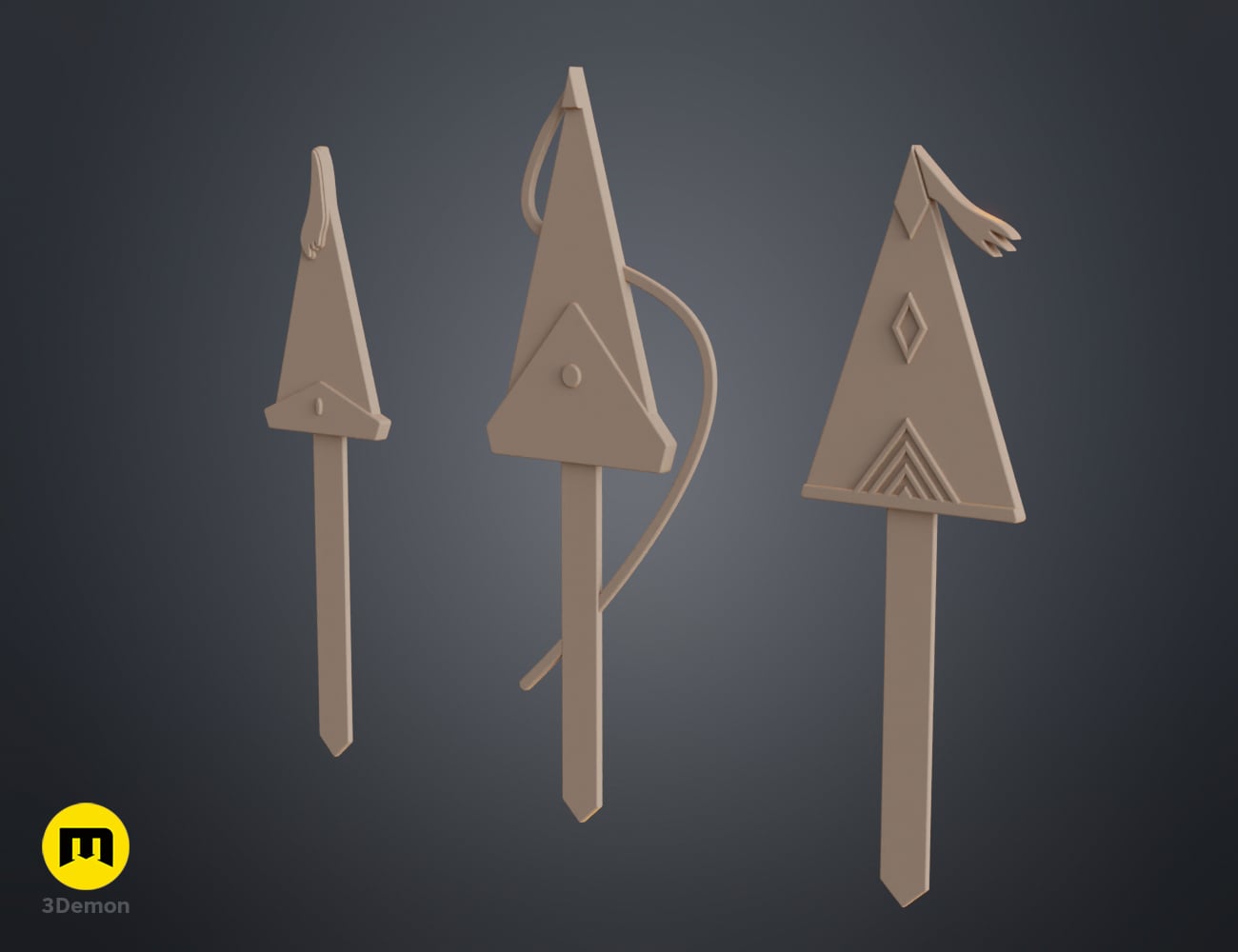 Witch Hat Atelier Bookmarks 3d model