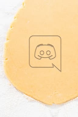 Discord Cookie Cutter, Biscuit Cutter 3d model