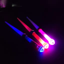 Light Up Magic Wands (Uses Balloon Lights) 3d model