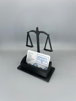 Lawyer's Business Card Holder 3d model