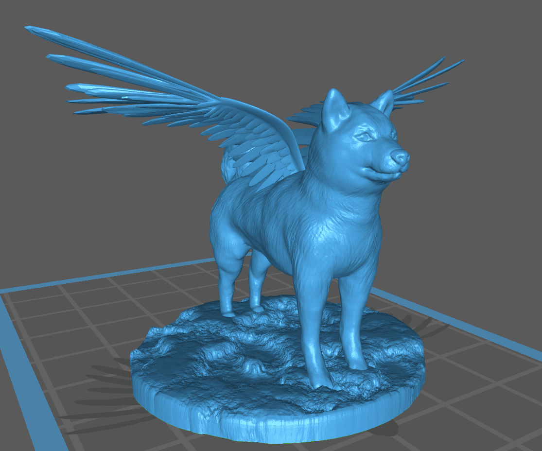 Dog_With_Wings.stl 3d model