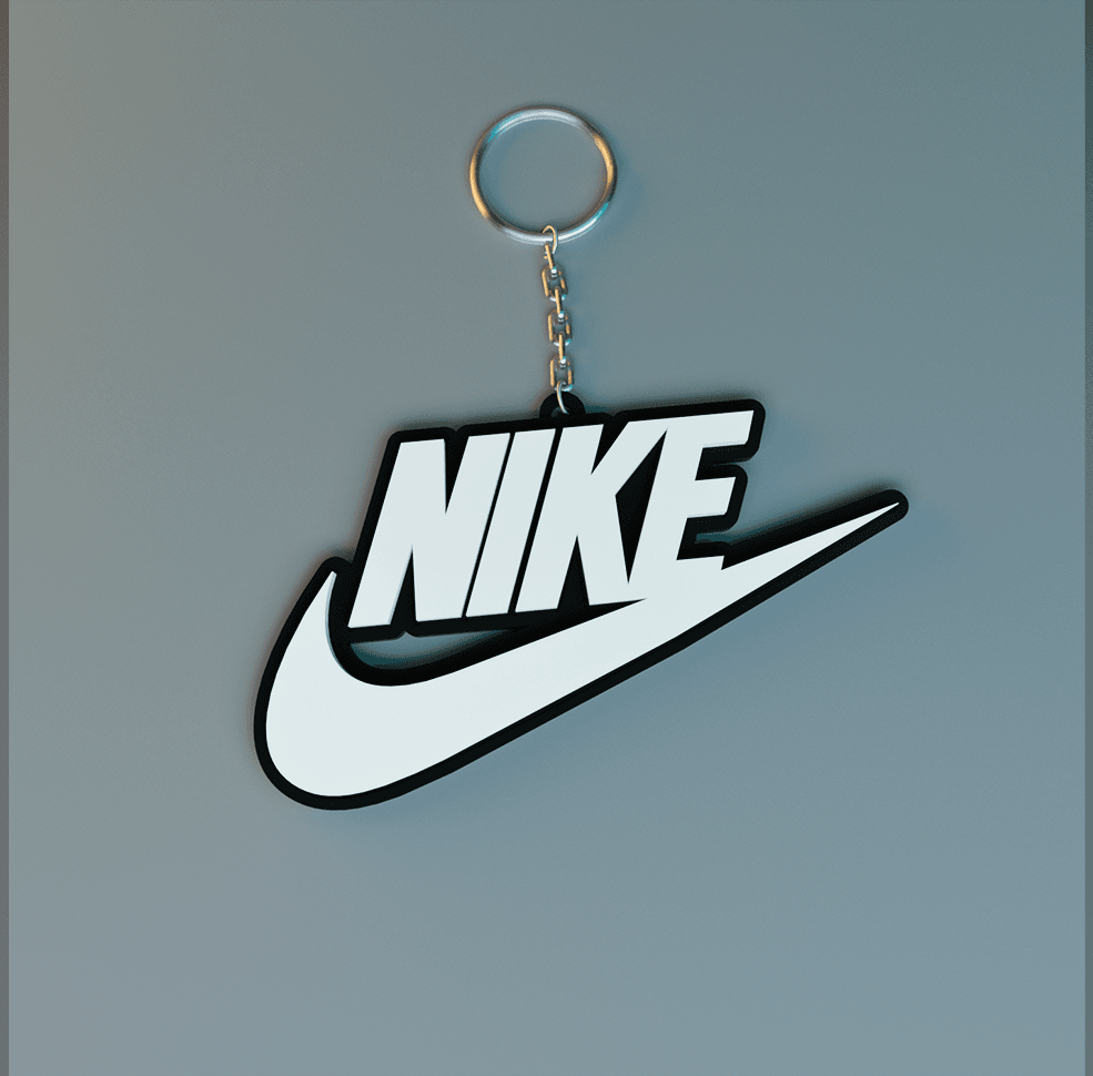 NIKE KEYCHAIN 3d model