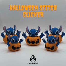 Halloween Stitch Clicker 3d model