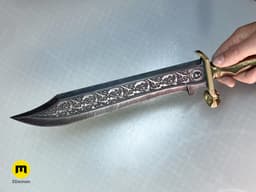 Combat Knife - Blood of Vossus 3d model