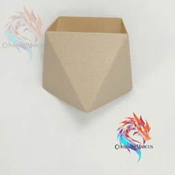 Geometric Pencil Holder / No supports 3d model