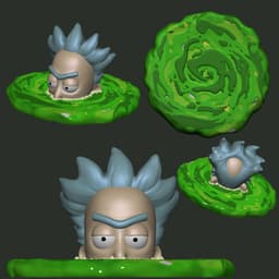 Rick Sanchez 3d model