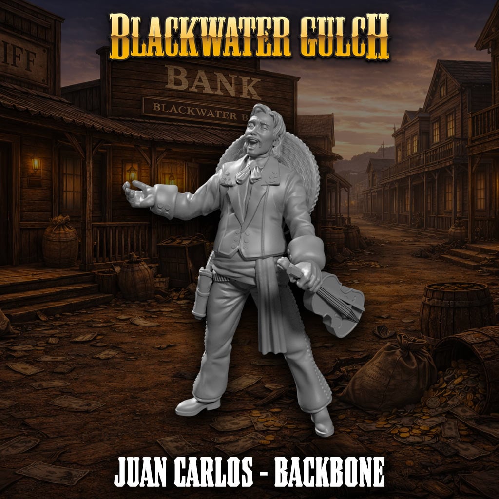 Juan Carlos - Backbone 3d model