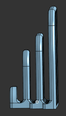Cutting Board Stand 3d model
