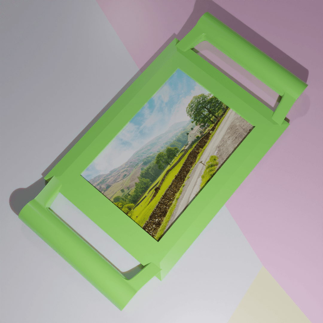 Remix of 4x6 Picture Frame Template.stl 3d model