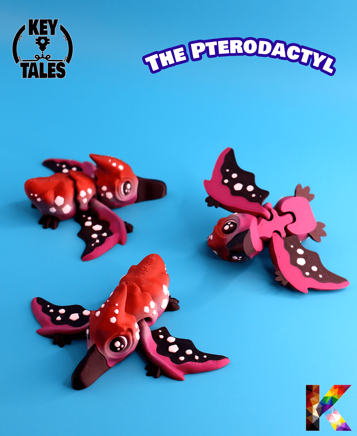 Tero the Pterodactyl 3d model