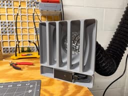 Soldering Fume Extractor 3d model