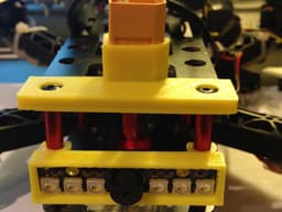 XT60 Back Support for Racer Long Frame Upgrade kit 3d model