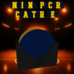 Indiana Pacers Coaster Set (NBA) 3d model
