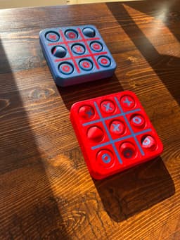 Tic Tac Toe 3d model