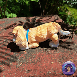 Cocker Spaniel Puppy 3d model