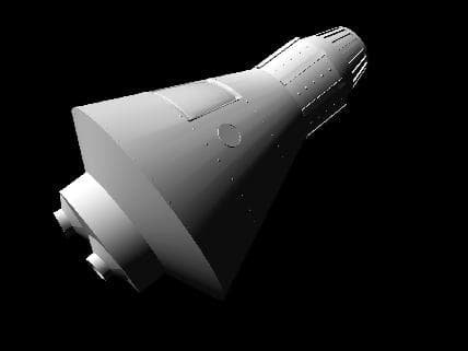 NASA Freedom 7 3d model