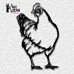 Chicken wall art Hen wall decor ranchhouse decoration 3d model