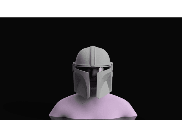 Another day Another Din (style Post imperial) helmet 3d model
