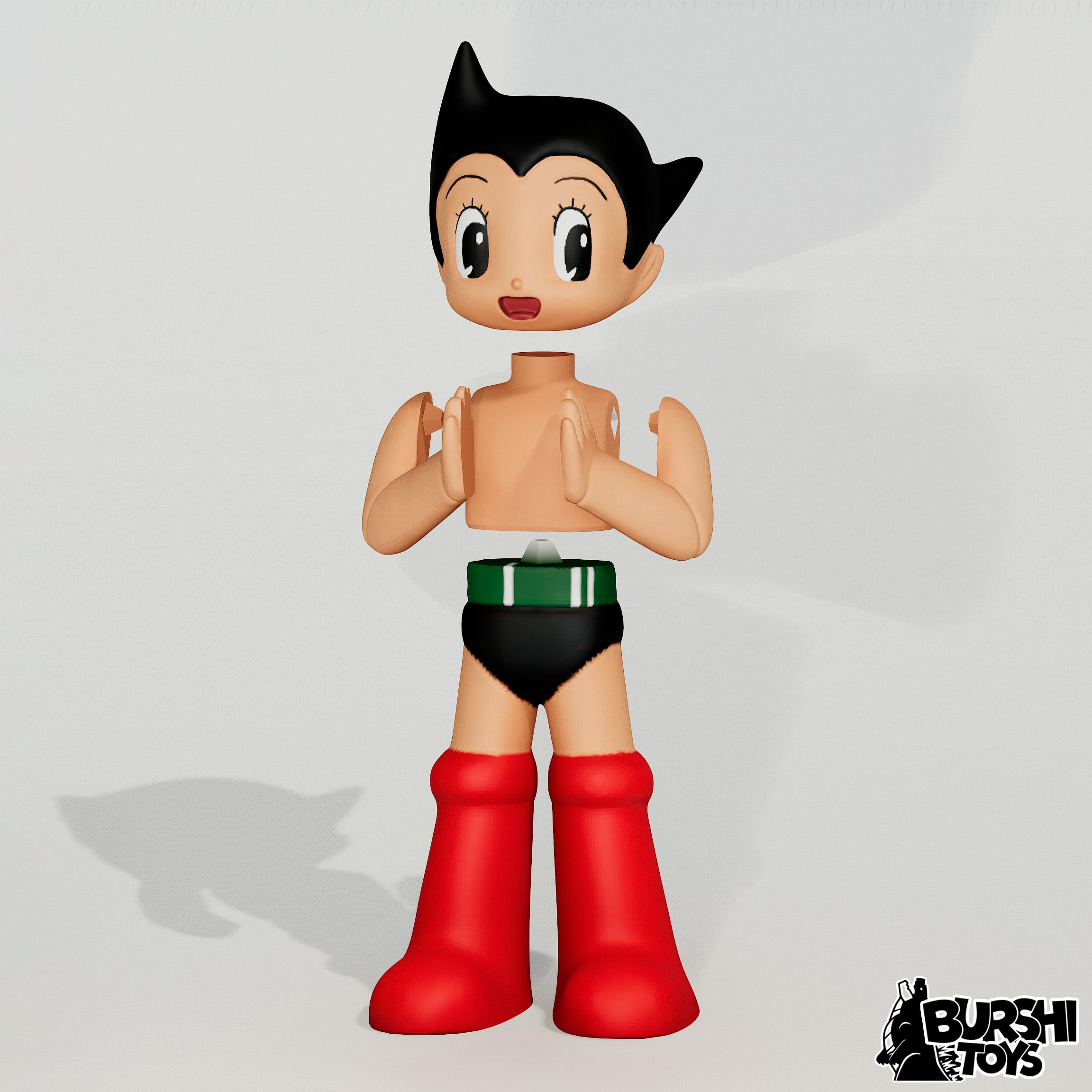 ASTROBOY ART TOY FIGURA 3d model