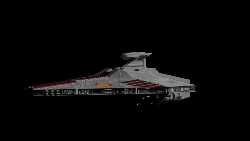 Acclamator Class Assault Ship 3d model