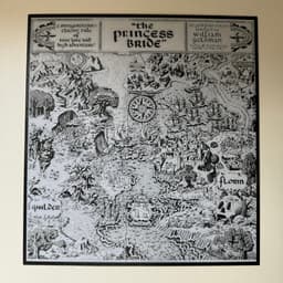 Map from the Princess Bride - Hueforge Print 3d model