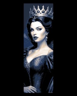 Fanart Set of Bookmarks - The Evil Queen from Snow White and the seven Dwarves 3d model
