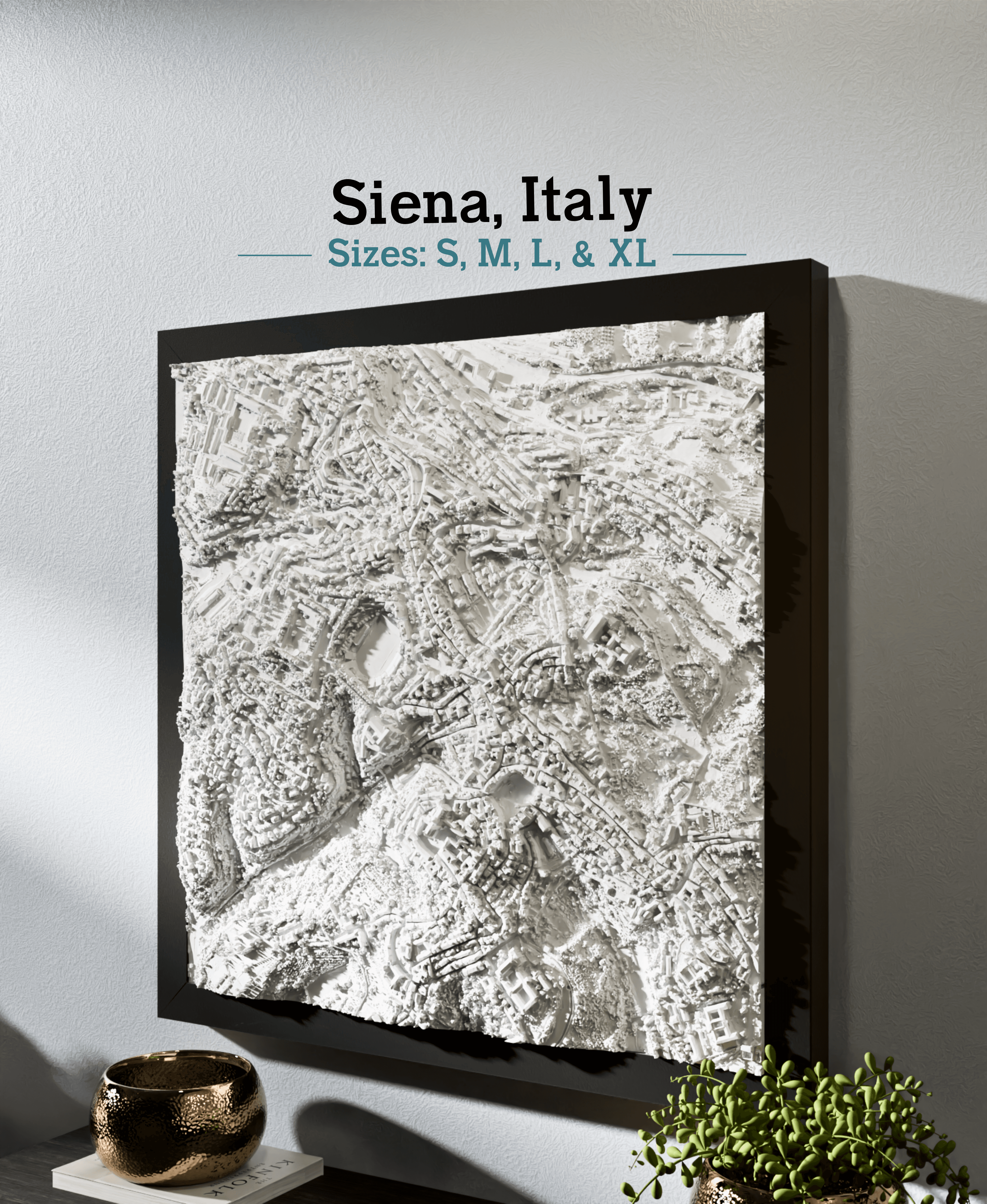 Siena, Italy - S, M, L, & XL 3d model