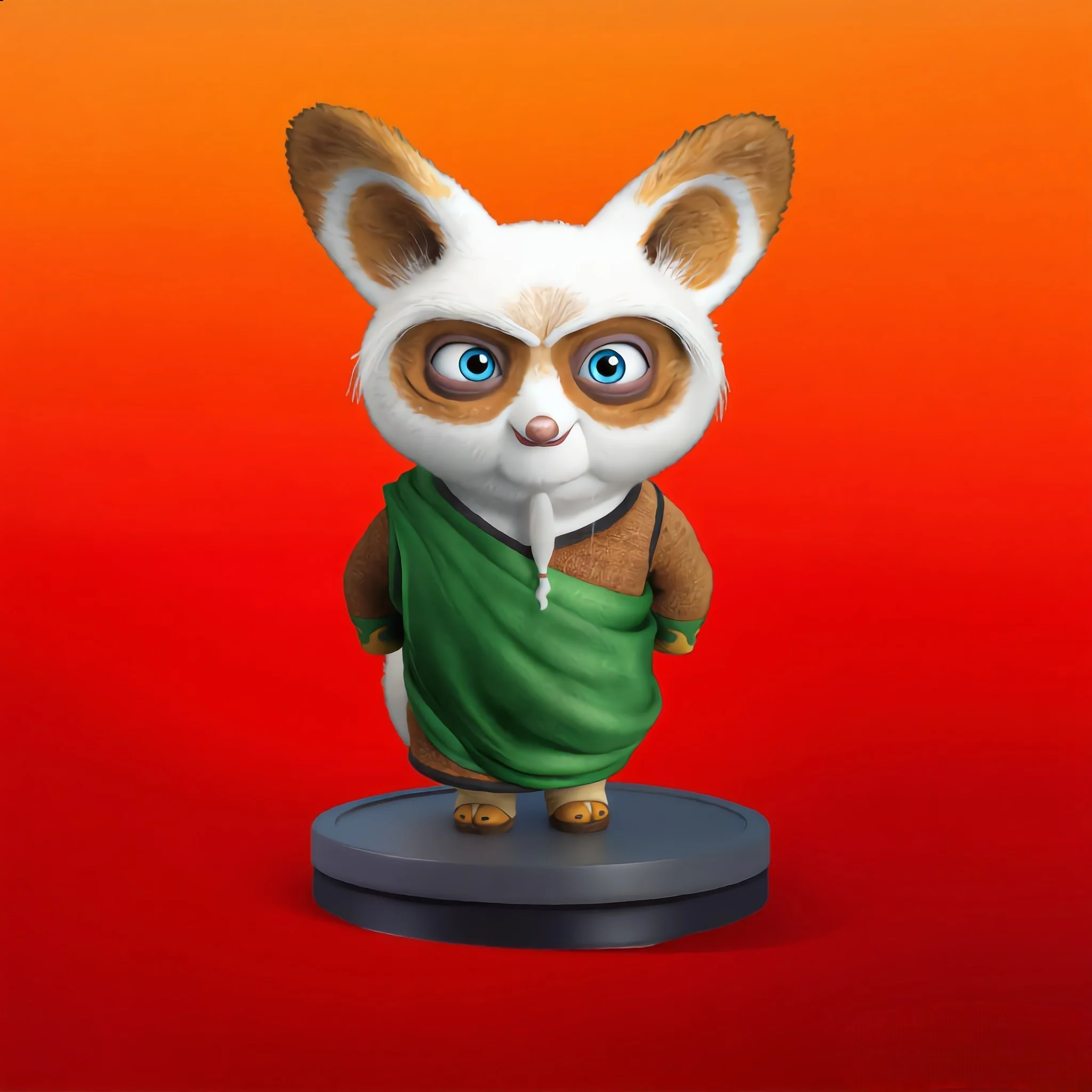 Master Shifu Kung Fu Panda 3d model
