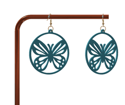 Cute keychain / earrings 3d model