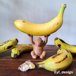 The Banana Gorilla Guardian 3d model