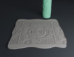 DnD terrain rollers – Symbols 3d model
