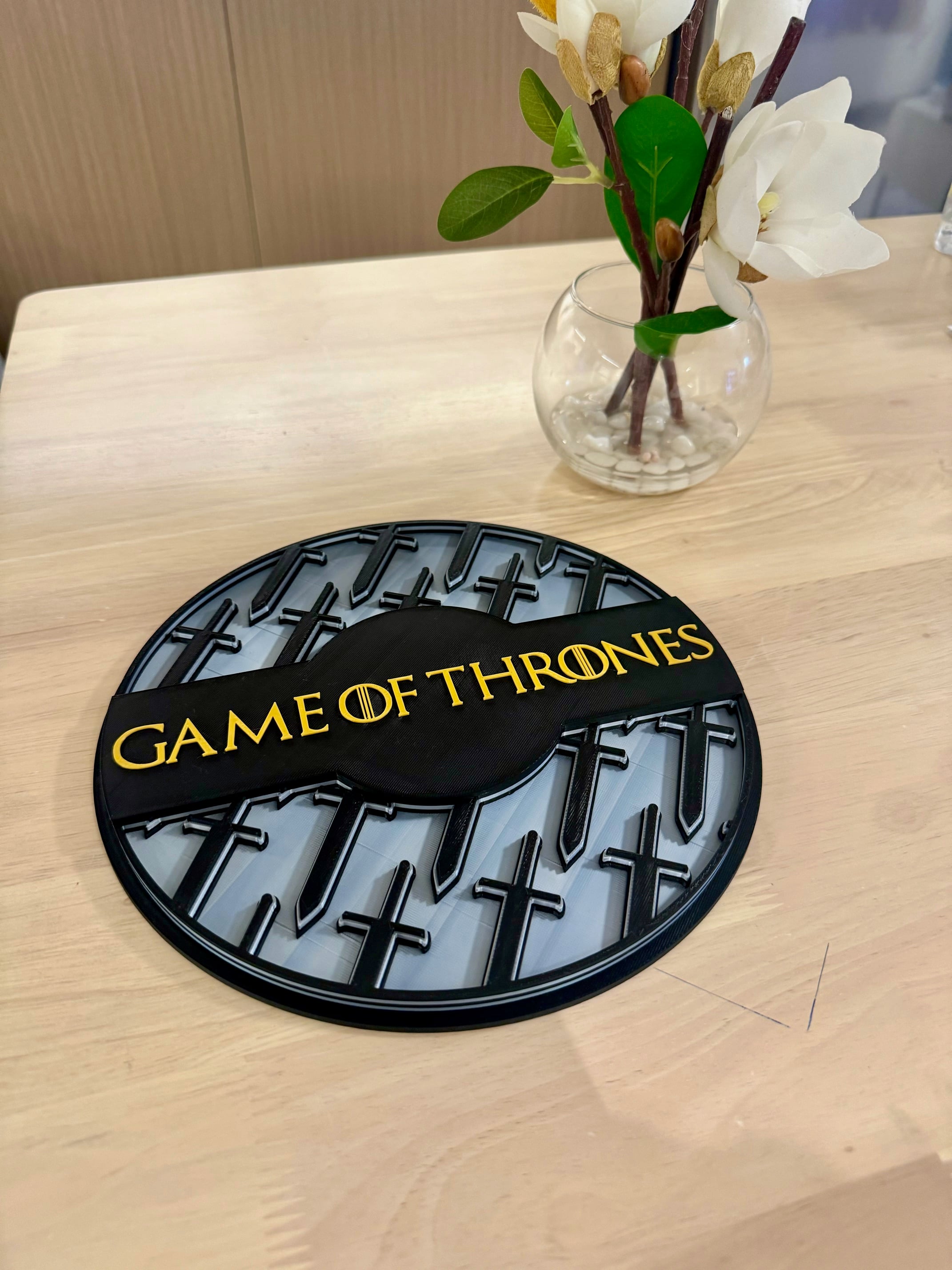 Multilayered Art - Game Of Thrones Logo 3d model