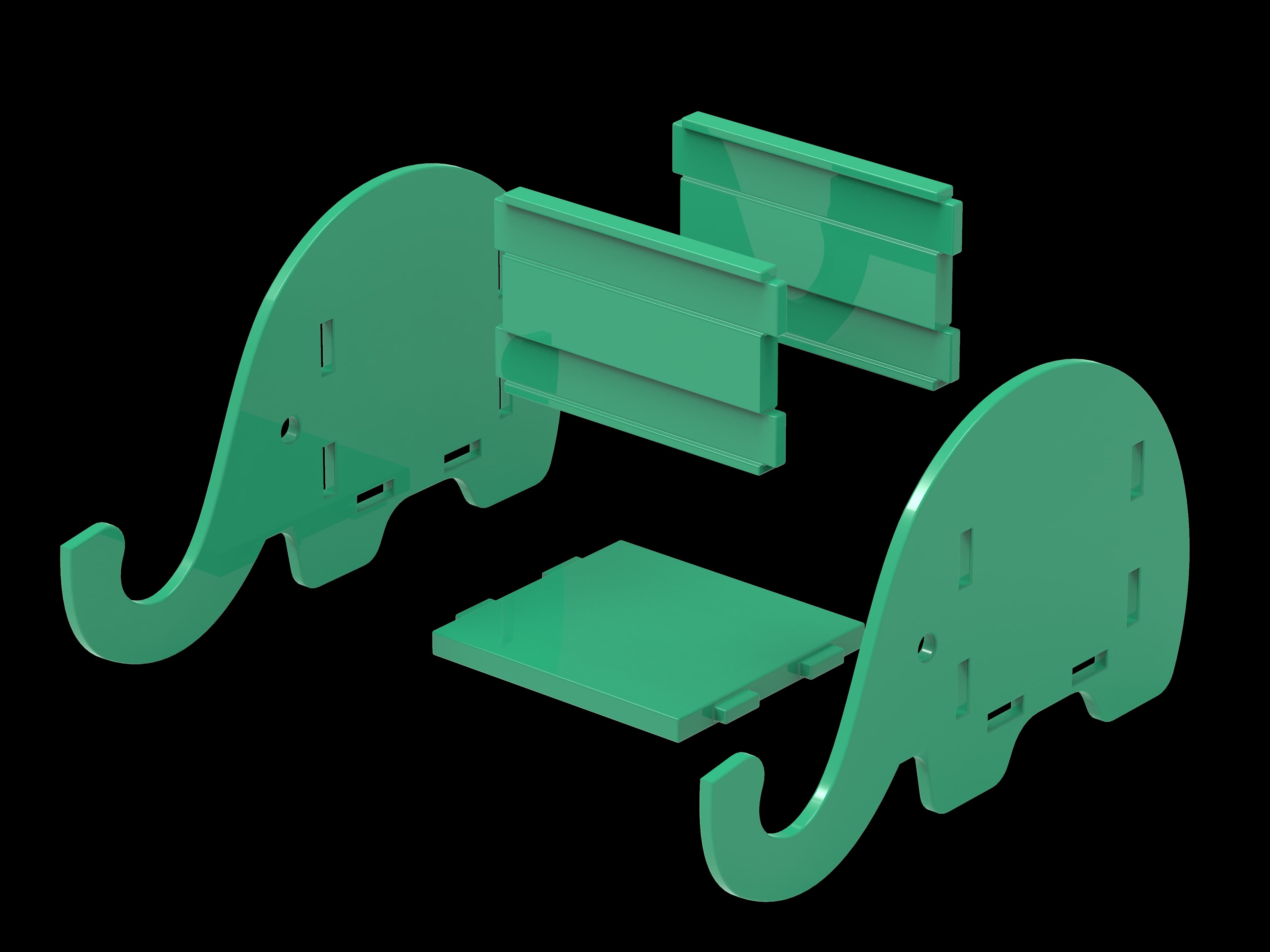 Mobile Stand 3d model