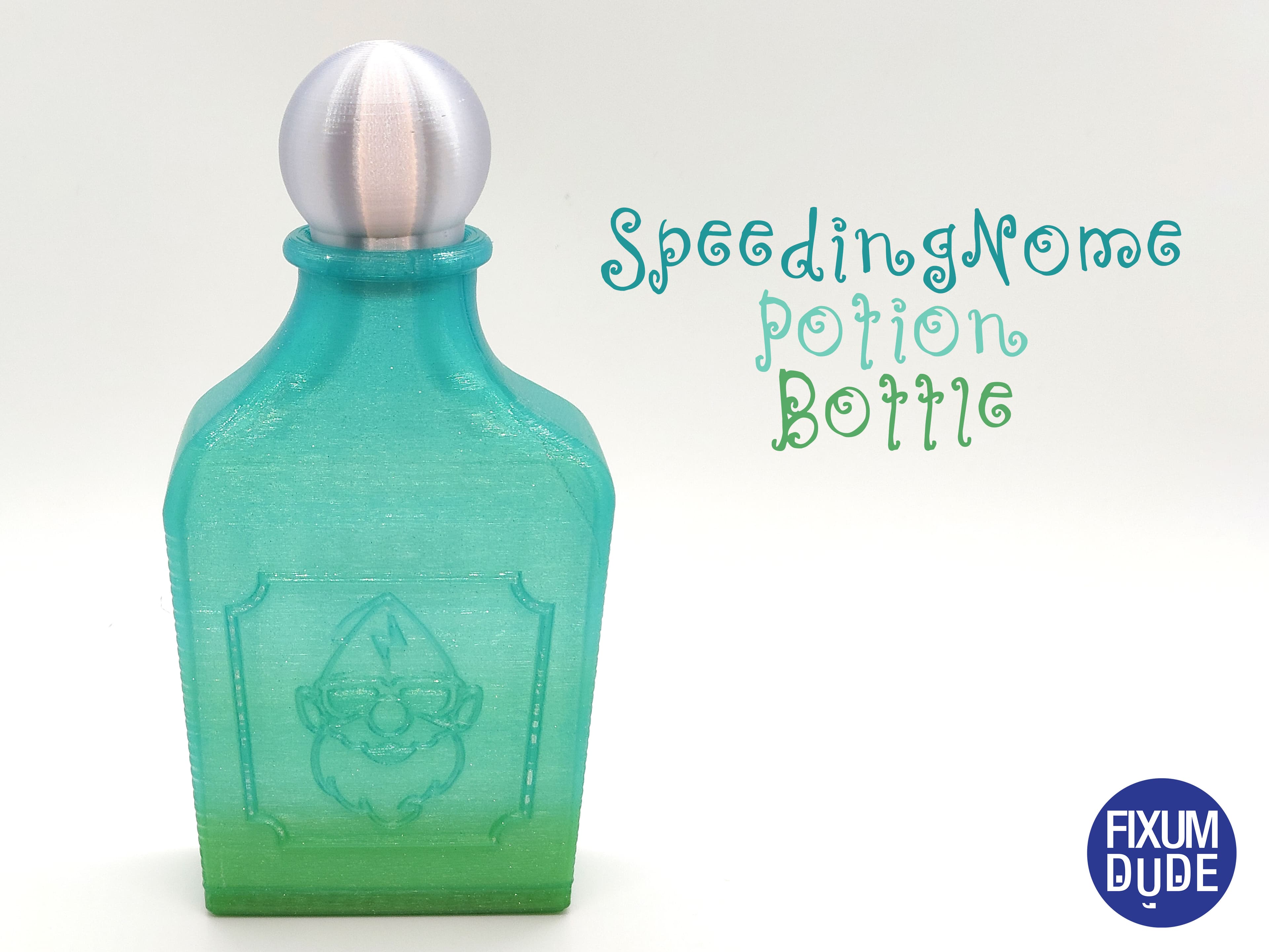 SpeedingNome Potion Bottle 3d model
