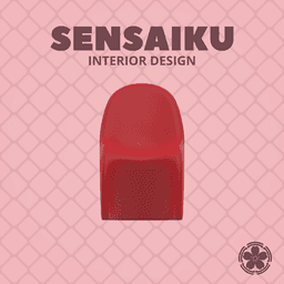 Miniature Replica 1:12 Verner Panton 03. Panton Chair for Miniature Dollhouse - Vitra - 3D Print In 3d model